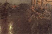 Anders Zorn In a Brewery USA oil painting artist